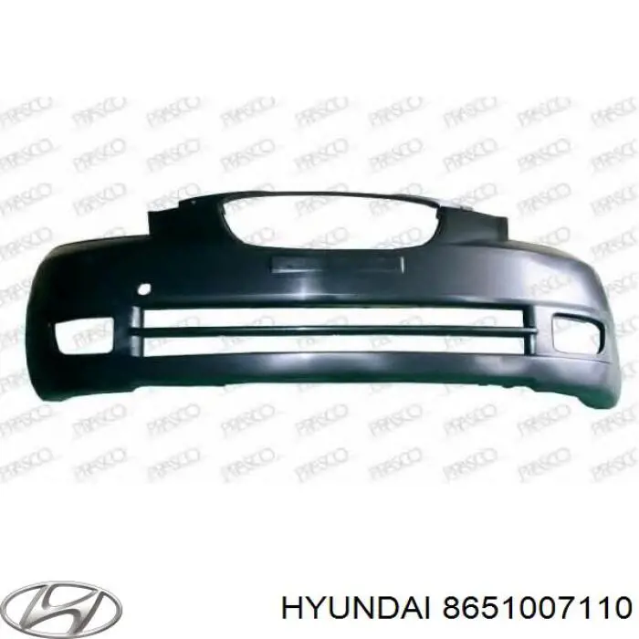 8651007110 Hyundai/Kia передний бампер
