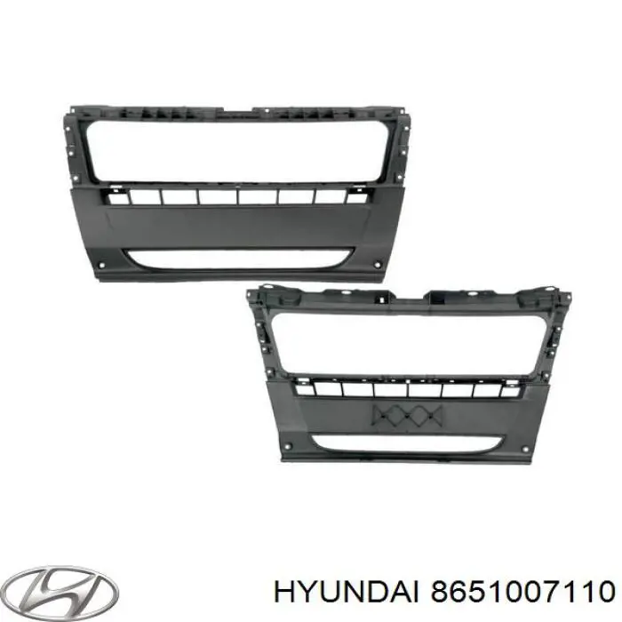 Бампер на авто Hyundai/Kia 8651007110 цена, от 58.22 USD