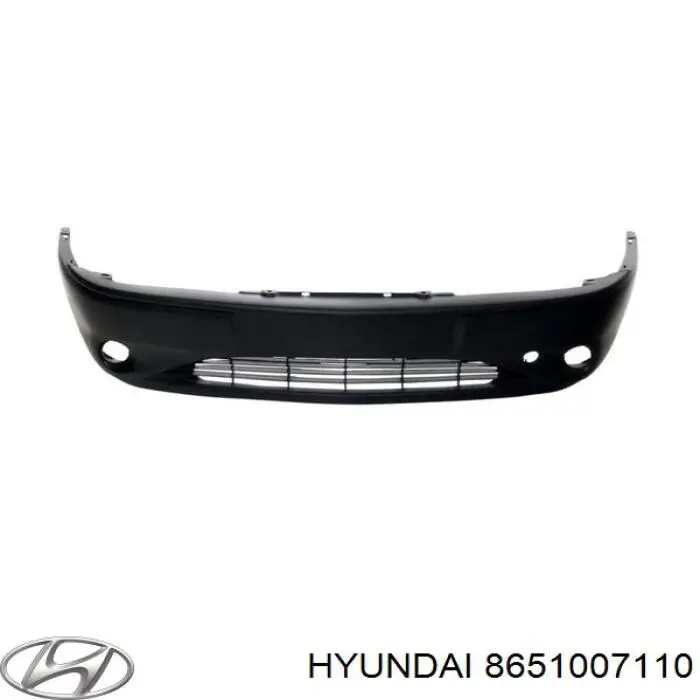 Передний бампер 8651007110 Hyundai/Kia