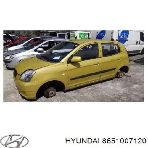Бампер на авто Hyundai/Kia 8651007120 цена, от 107.60 USD