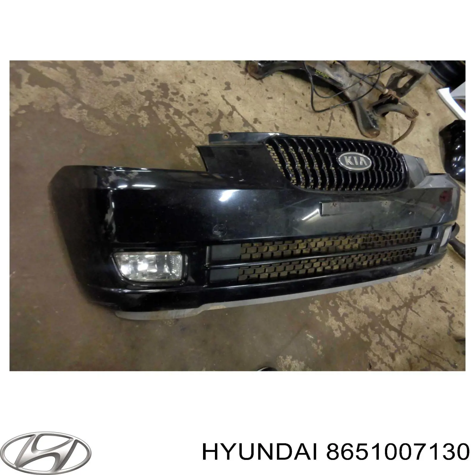 Передний бампер 8651007130 Hyundai/Kia