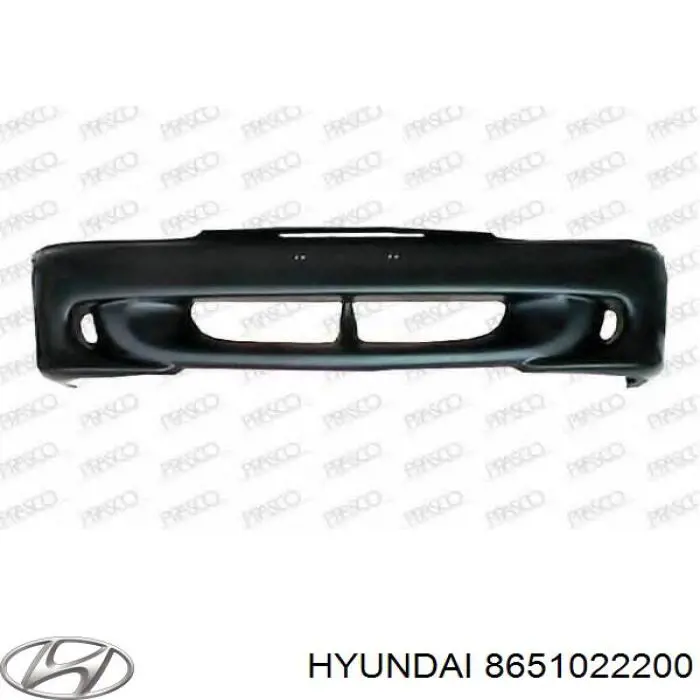 8651022200 Hyundai/Kia pára-choque dianteiro