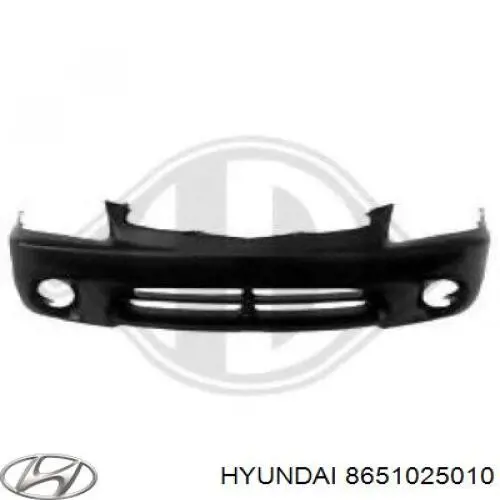 8651025010 Hyundai/Kia передний бампер