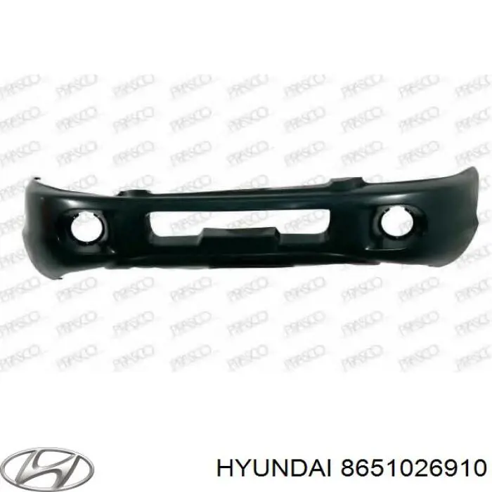 8651026910 Hyundai/Kia передний бампер