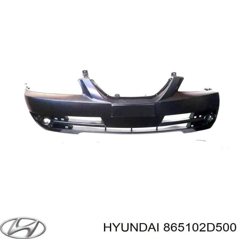 Передний бампер 865102D500 Hyundai/Kia