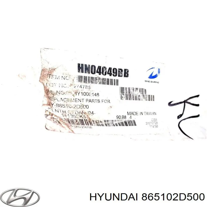 865102D500 Hyundai/Kia Бампер передний в сборе