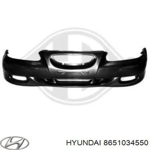 Купить 8651034550 Hyundai/Kia Буфер (бампер) передний