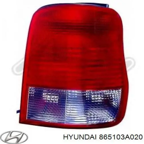 Бампер передний Hyundai/Kia 865103A020