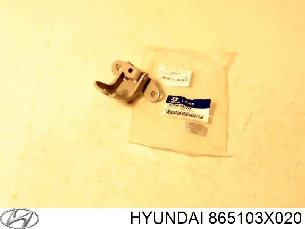 865103X020 Hyundai/Kia pára-choque dianteiro