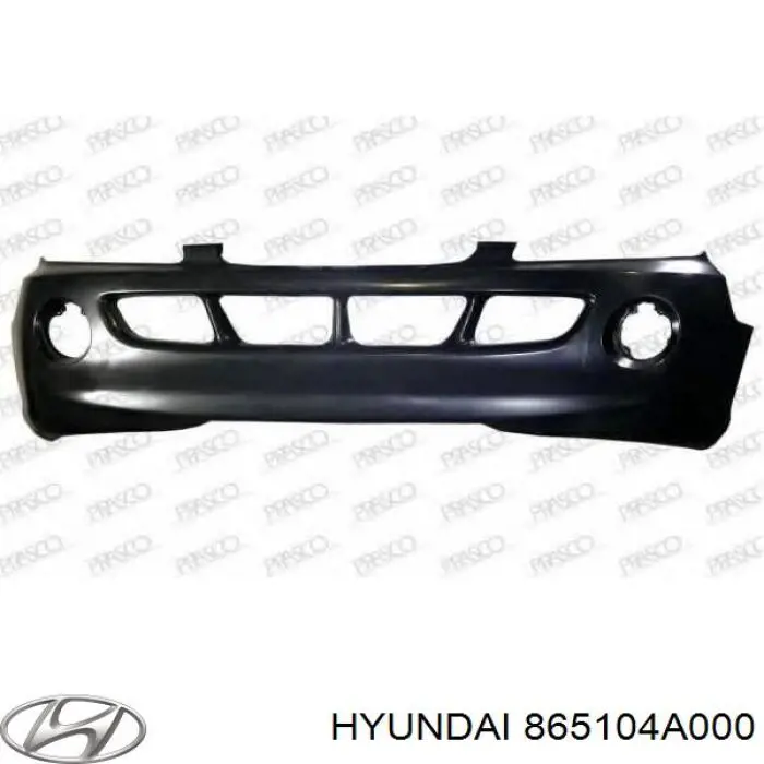 Pára-choque dianteiro para Hyundai H-1 STAREX (A1)