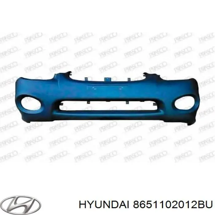8651102012BU Hyundai/Kia передний бампер