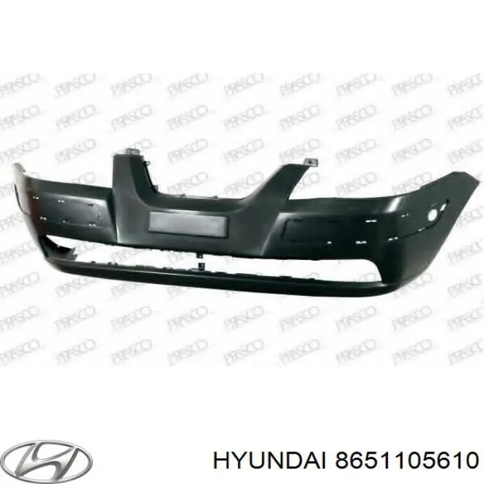 8651105610 Hyundai/Kia передний бампер