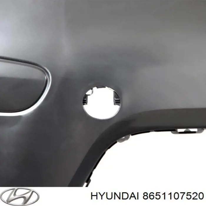 Купить 8651107520 Hyundai/Kia Буфер (бампер) передний