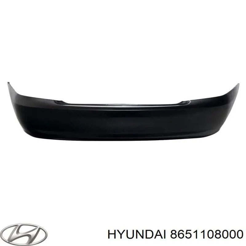 Купить 401496 Polcar Задний бампер