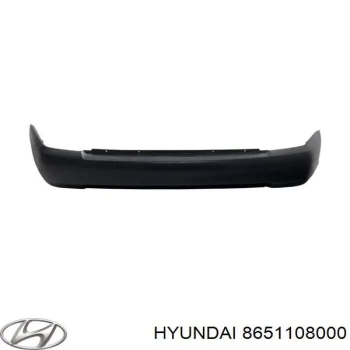 Задний бампер PHN04046BA Signeda