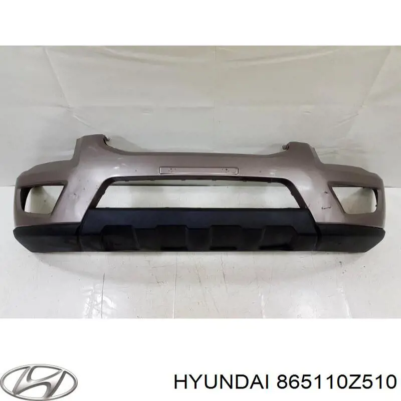 865110Z510 Hyundai/Kia бампер передний, верхняя часть