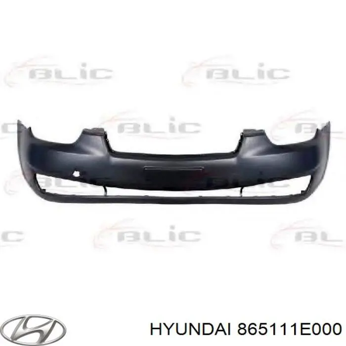 865111E000 Hyundai/Kia pára-choque dianteiro
