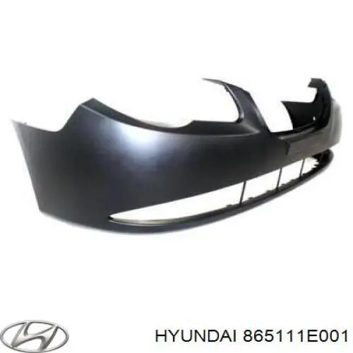 865111E001 Hyundai/Kia Бампер передний в сборе