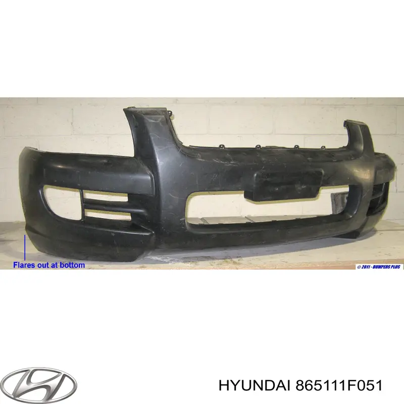 Бампер передній 865111F051 Hyundai/Kia