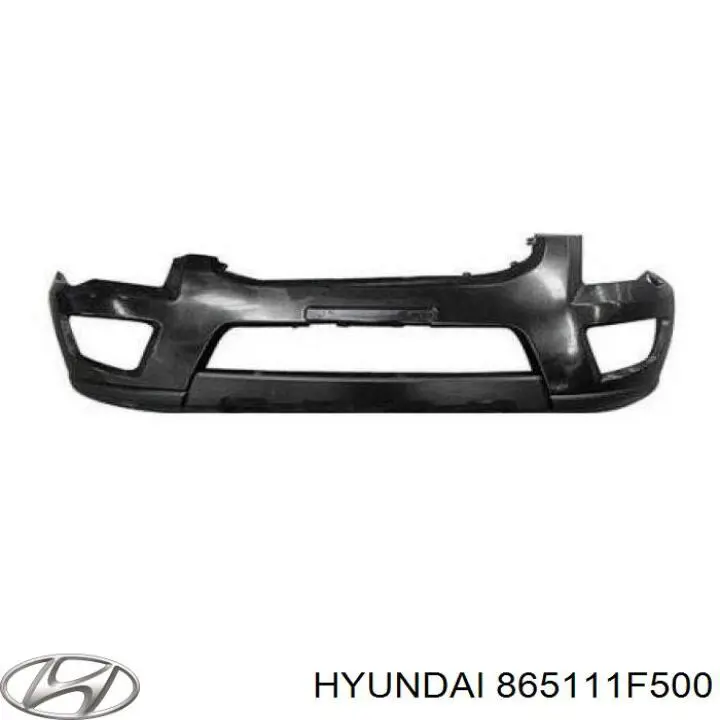 Передний бампер 865111F500 Hyundai/Kia