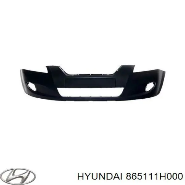 865111H000 Hyundai/Kia pára-choque dianteiro