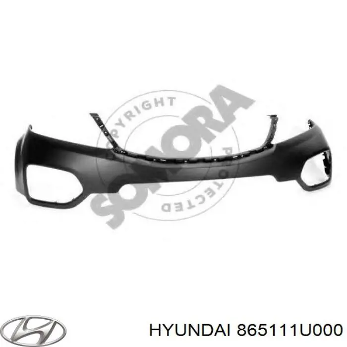 Бампер передний, верхняя часть FPS FP4023900 цена, от 46.99 USD