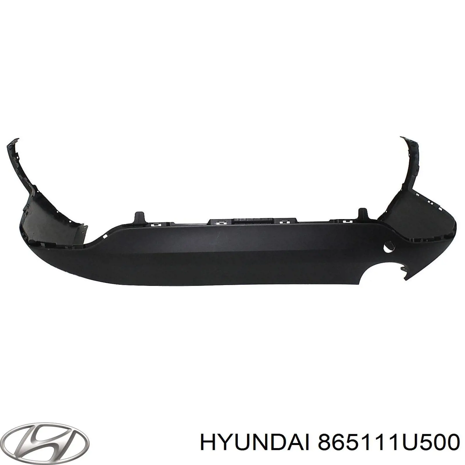 865111U500 Hyundai/Kia передний бампер