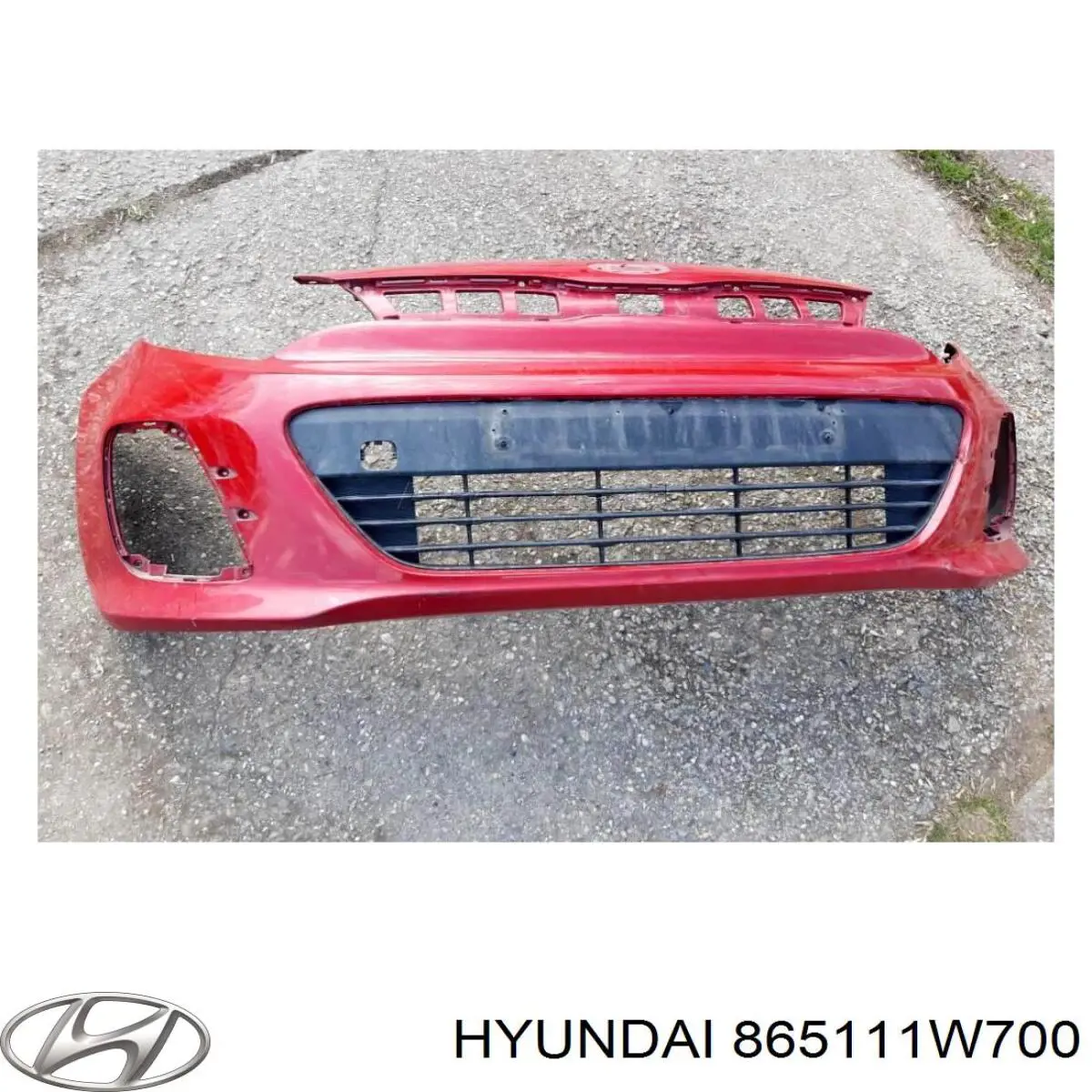 865111W700 Hyundai/Kia передний бампер