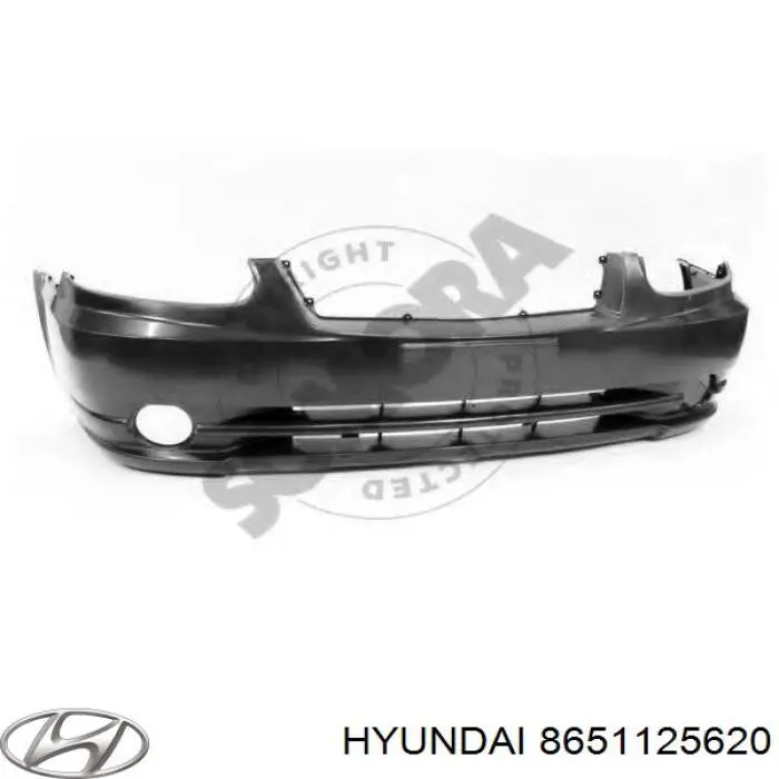 8651125620 Hyundai/Kia передний бампер