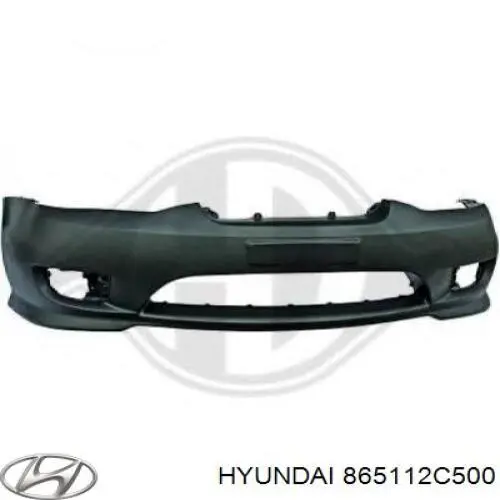 865112C500 Hyundai/Kia передний бампер