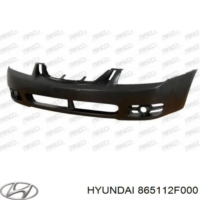 865112F000 Hyundai/Kia передний бампер