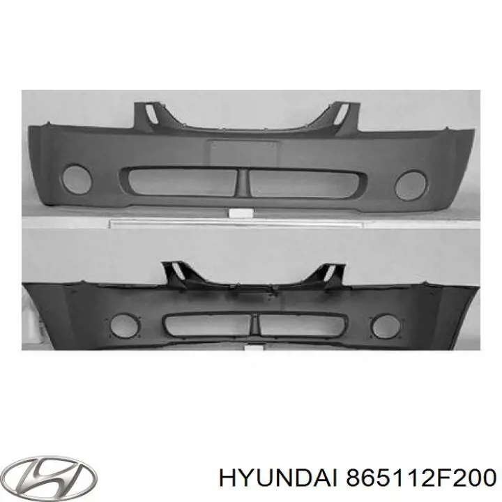 Купить 865112F200 Hyundai/Kia Буфер (бампер) передний
