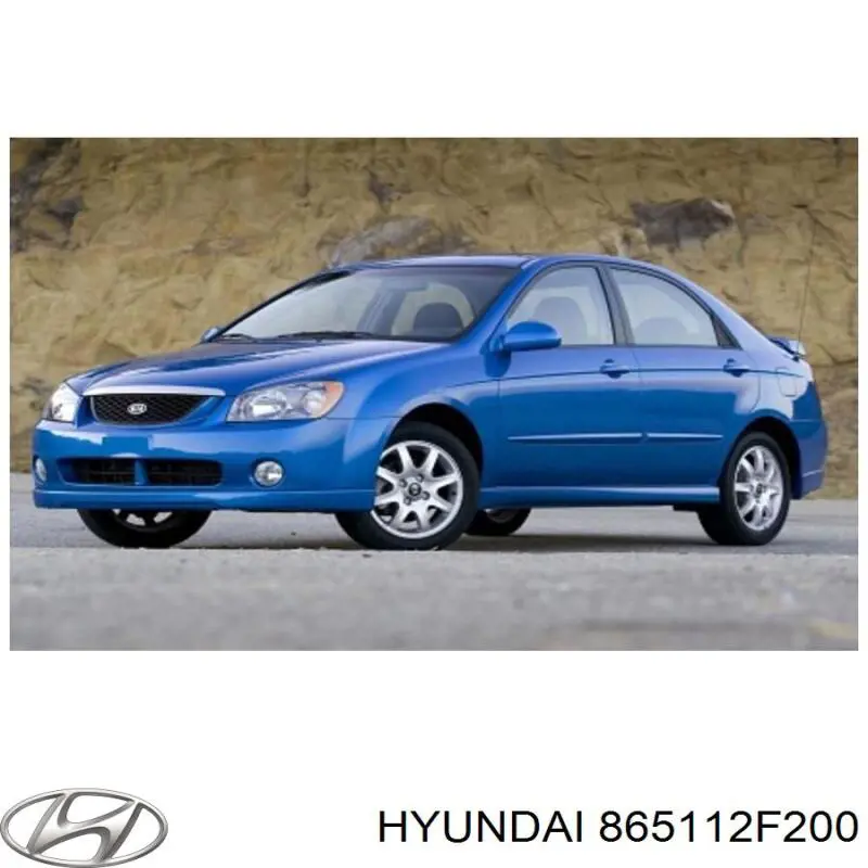 Передний бампер 865112F200 Hyundai/Kia
