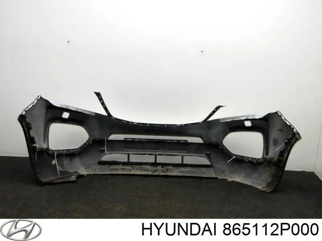 Бампер передний, верхняя часть 865112P000 Hyundai/Kia