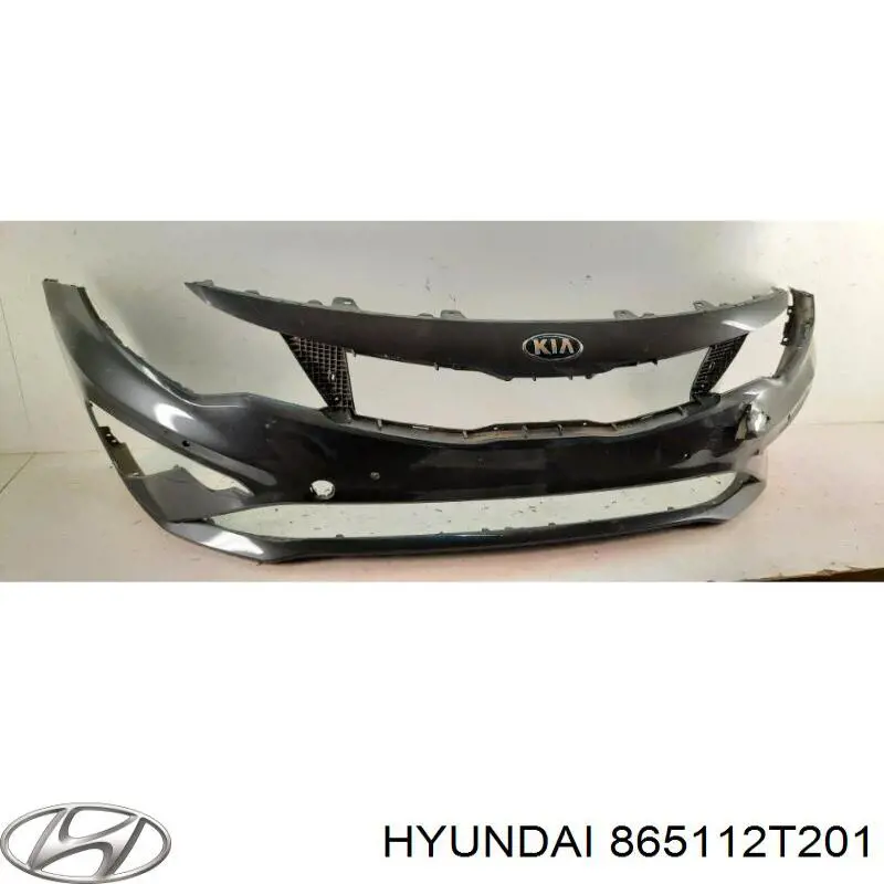 865112T200 Hyundai/Kia pára-choque dianteiro