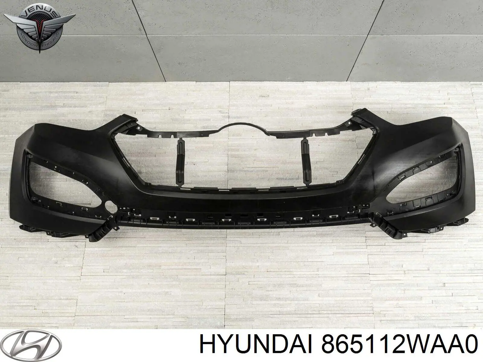 865112WAA0 Hyundai/Kia pára-choque dianteiro
