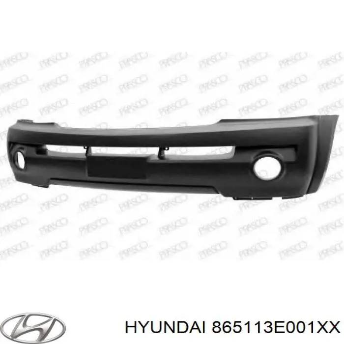 865113E001XX Hyundai/Kia передний бампер
