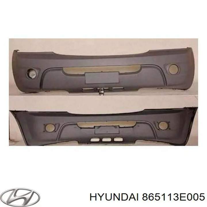 Передний бампер 865113E005 Hyundai/Kia