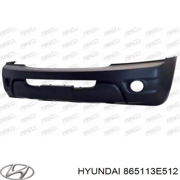 865113E512 Hyundai/Kia pára-choque dianteiro