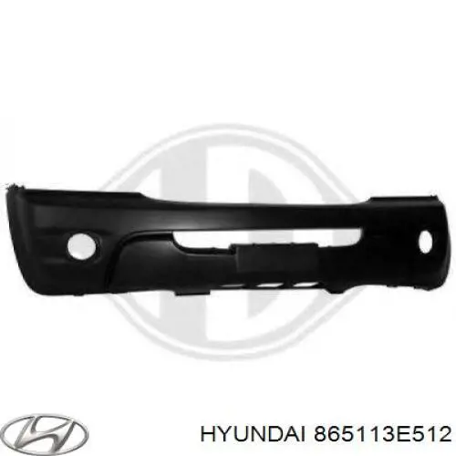 Купить 865113E512 Hyundai/Kia Буфер (бампер) передний