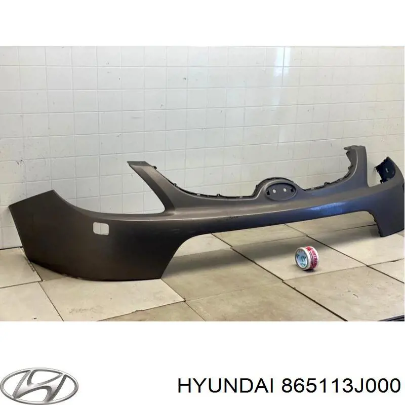 Бампер передний, верхняя часть на Hyundai Veracruz 