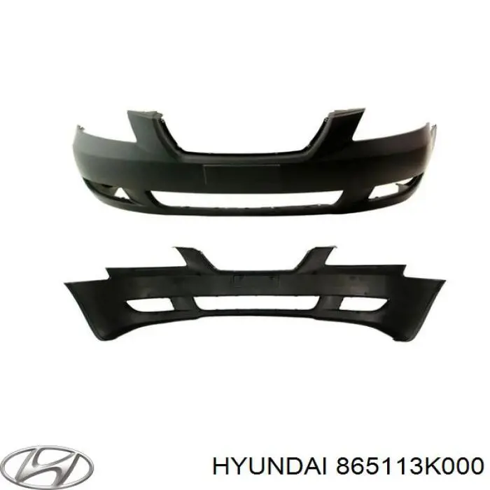 865113K000 Hyundai/Kia pára-choque dianteiro