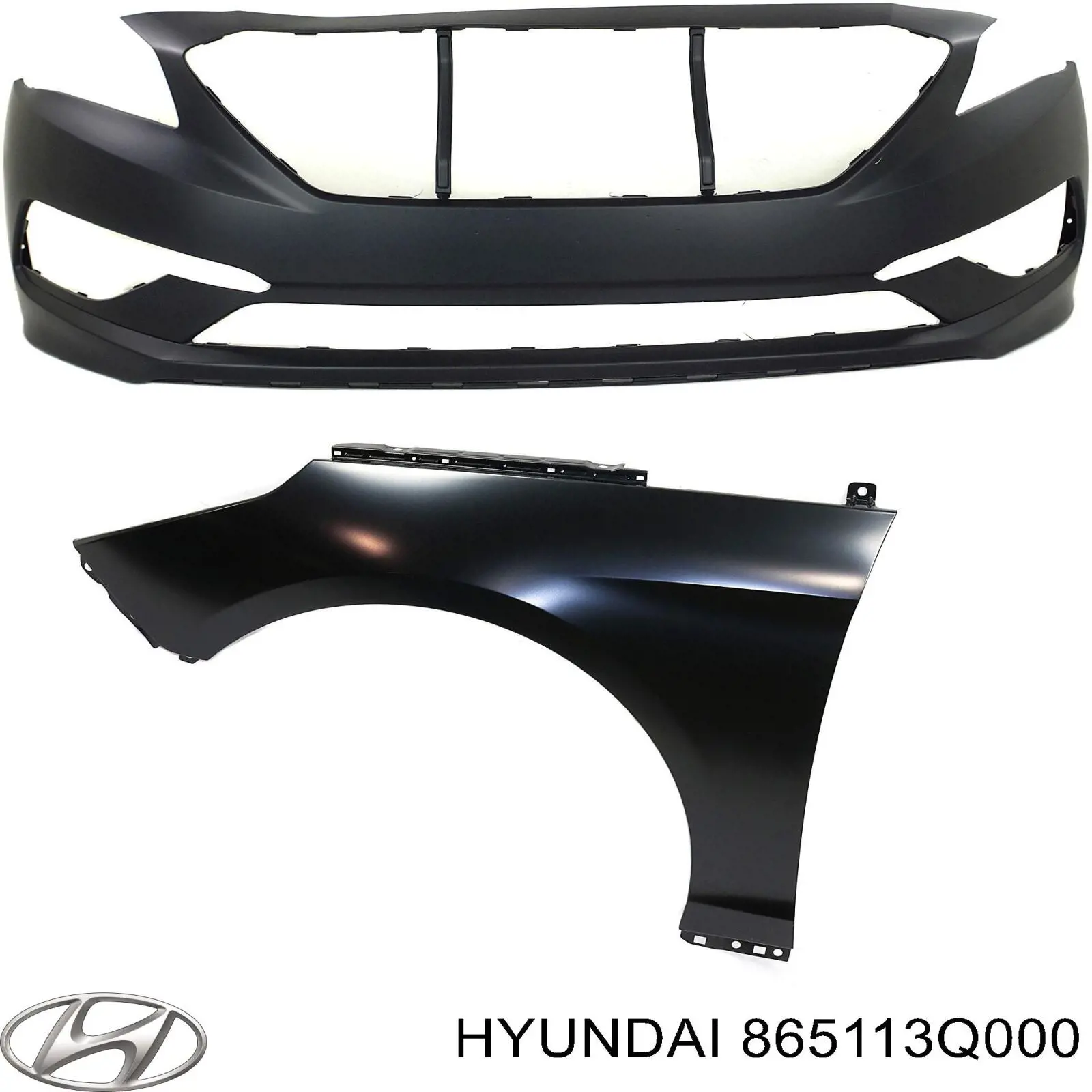 865113Q000 Hyundai/Kia передний бампер