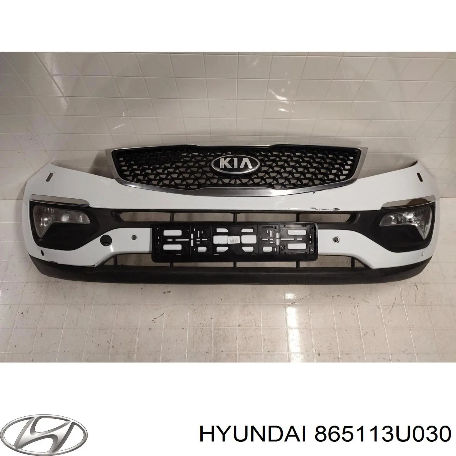 Купить 865113U030 Hyundai/Kia Буфер (бампер) передний