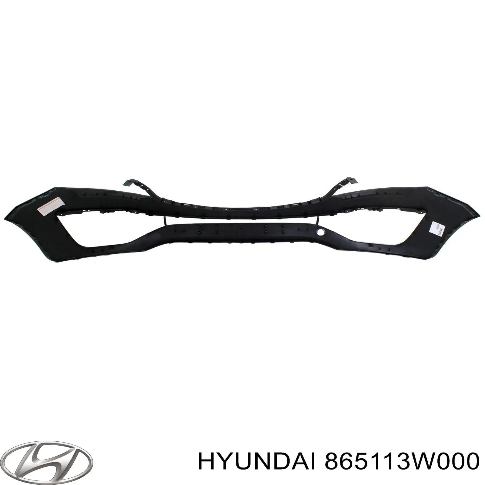 865113W000 Hyundai/Kia Бампер передний в сборе