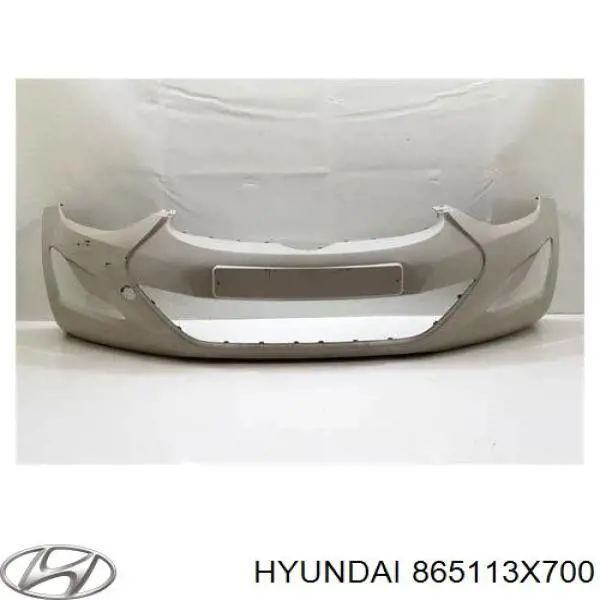 865113X700 Hyundai/Kia pára-choque dianteiro