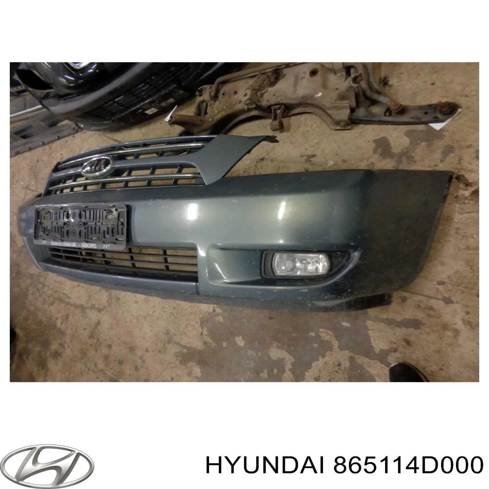 865114D000 Hyundai/Kia передний бампер