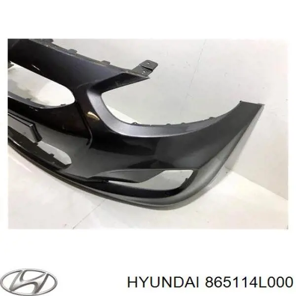  Передний бампер Hyundai Accent 4