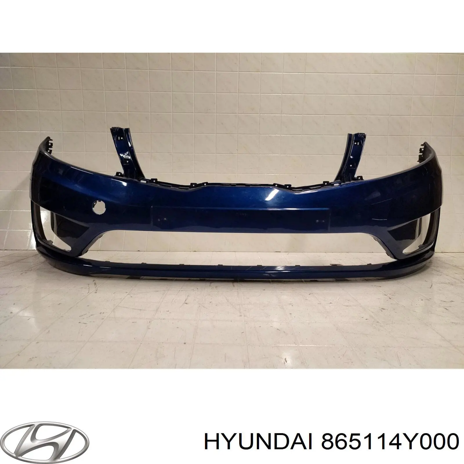 865114Y000 Hyundai/Kia Бампер передний в сборе