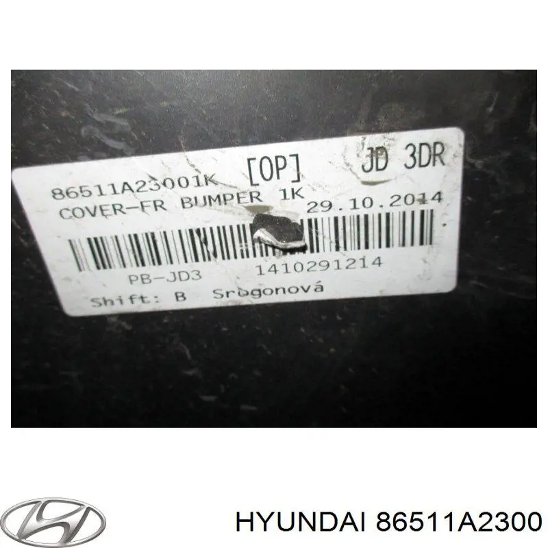 Бампер на авто Hyundai/Kia 86511A2300 цена, от 106.50 USD